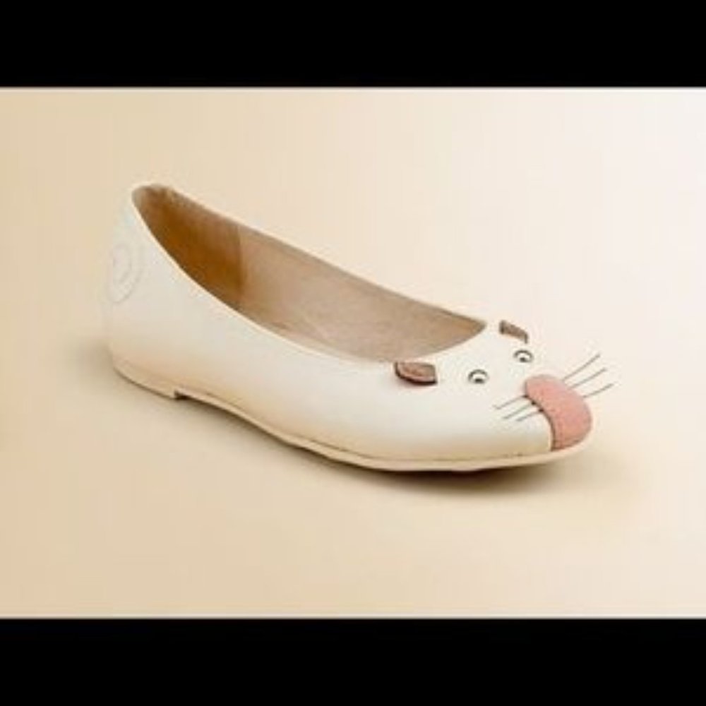 Girls Little Marc Jacobs Mouse Flats
